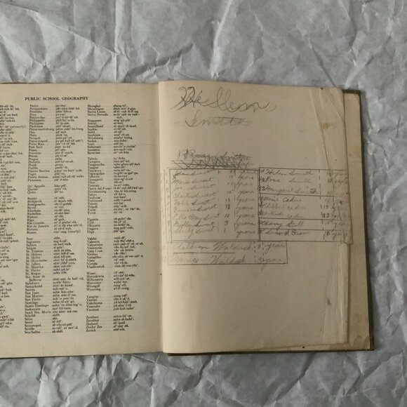 VINTAGE TEXTBOOK - ONTARIO PUBLIC SCHOOL GEOGRAPHY 1938 - Picture 8 of 10